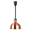 Apuro Retractable Dome Heat Shade Copper Finish DY460-A