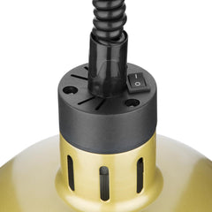 Apuro DY462-A white heat lamp shade alternate view