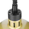 Apuro Retractable Dome Heat Shade Pale Gold Finish DY462-A