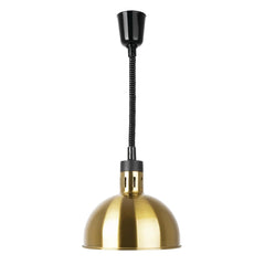 Apuro DY462-A retractable dome heat shade pale gold finish