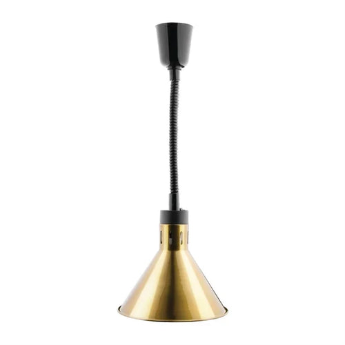 Apuro DY465-A Conical Retractable Heat Shade Pale Gold Finish