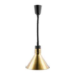 Apuro DY465-A Conical Retractable Heat Shade Pale Gold Finish