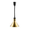 Apuro Conical Retractable Heat Shade Pale Gold Finish DY465-A