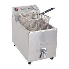 Apuro Single Fryer with Timer 8L FC374-A front view
