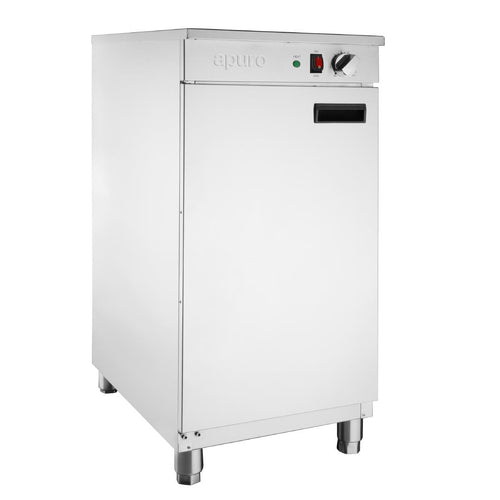Apuro Single Door Plate Warmer 60 Plate GP451-A front view