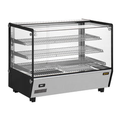 Apuro Square Countertop Heated Display Merchandiser 160L HW924-A front view