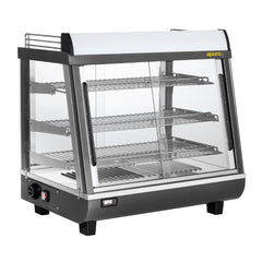 Apuro Front and Rear Door Heated Merchandiser 96L HW927-A front view