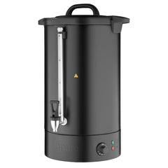 Apuro Energy Saving Water Urn Matt Black 20L JA862-A front view