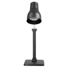 Apuro Heat Lamp Carving Station Matt Black 250W JA866-A front view