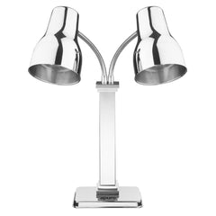 Apuro Double Heat Lamp Carving Station Stainless Steel 2x250W JA869-A front view
