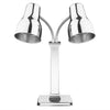 Apuro Double Heat Lamp Carving Station Stainless Steel 2x250W JA869-A