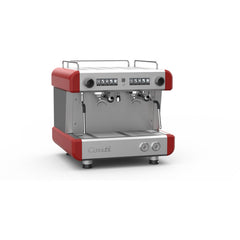 Conti CC100 2 Group Compact Espresso Machine – Red commercial coffee machine