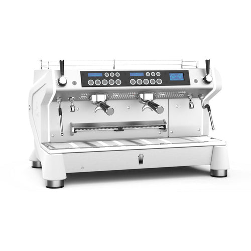 Conti Monte Carlo 2 Group Espresso Machine – White commercial coffee machine