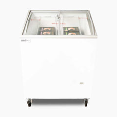 Bromic 176L Curved Glass Display Chest Freezer CF0200ATCG-NR