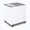 Bromic 191L Flat Top/Flat Glass Chest Freezer - CF0200FTFG-NR