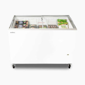 Bromic 352L Curved Glass Top Display Chest Freezer CF0400ATCG
