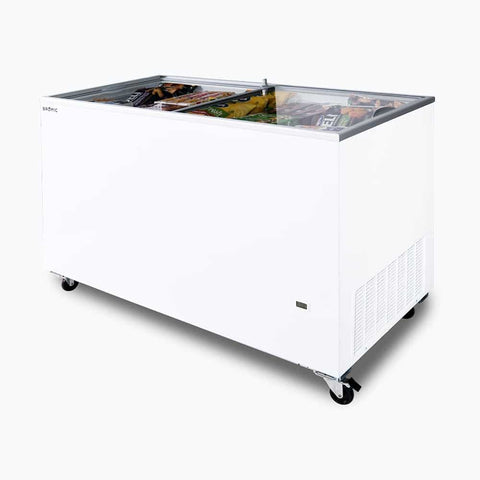 Bromic 401L Flat Glass Top Chest Freezer CF0400FTFG