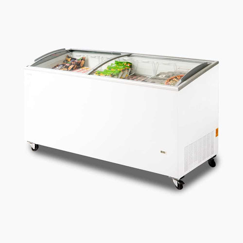 Bromic 555L Curved Glass Top Display Chest Freezer CF0600ATCG-NR