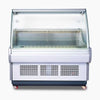 Bromic Curved Glass Deli Display Fridge 1330mm DD1250CG-NR