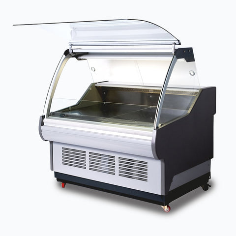 Bromic Curved Glass Deli Display 1955mm DD1875CG-NR