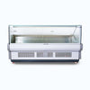 Bromic Square Glass Deli Display 2580mm DD2500SG-NR