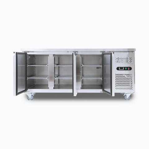 Bromic 417L 3 Door LED Underbench Freezer UBF1795SD