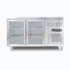 Bromic Under Bench 282L Display Fridge 2 Door Glass UBC1360GD-NR
