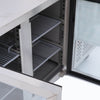 Bromic Under Bench 282L Display Fridge 2 Door Glass UBC1360GD-NR