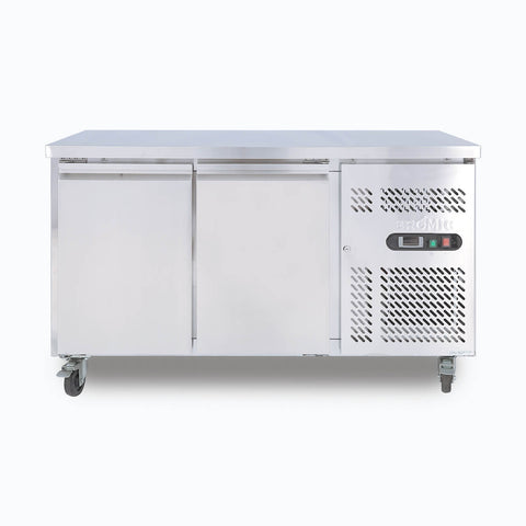 Bromic Under Bench 282L Fridge 2 Door Stainless UBC1360SD-NR
