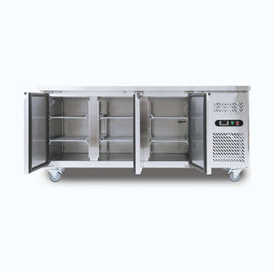 Bromic 417L 3 Door LED Underbench Fridge UBC1795SD