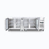 Bromic Under Bench 553L Display Fridge 4 Door Glass UBC2230GD-NR