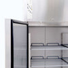 Bromic Upright 1300L Fridge 2 Doors Stainless UC1300SD-NR-1