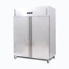 Bromic Upright 1300L Fridge 2 Doors Stainless UC1300SD-NR-1