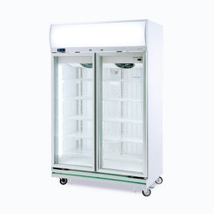 Bromic 976L Upright Display Freezer w Lightbox UF1000LF