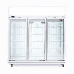 Bromic 1507L Three Door Fan Forced Freezer w Lightbox UF1500LF