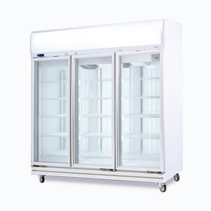 Bromic 1507L Three Door Fan Forced Freezer w Lightbox UF1500LF