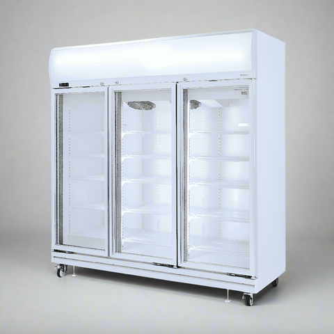 Bromic 1507L LED 3 Glass Door Upright Display Chiller - GD1500LF