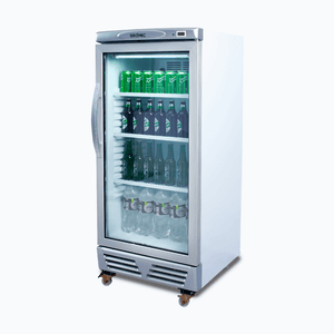 Bromic Bromic 215L Flat Glass Door Display Fridge GM0220 LED ECO