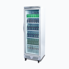 Bromic Bromic 372L Glass Door Upright Display Fridge GM0374 LED