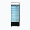 Bromic Upright 659L Display Fridge 1 Door Flat Glass Lightbox GM0690LB