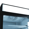 Bromic Upright 659L Display Fridge 1 Door Flat Glass Lightbox GM0690LB
