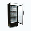 Bromic Upright 659L Display Fridge 1 Door Flat Glass Lightbox GM0690LB