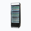 Bromic Upright 659L Display Fridge 1 Door Flat Glass Lightbox GM0690LB