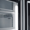Bromic Upright 960L Display Fridge 2 Doors Flat Glass Cassette White GM1000LWCAS