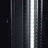 Bromic Upright 1126L Display Fridge 2 Door Flat Glass Black GM1100B-NR