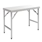 Vogue 1200mm Stainless Steel Folding Table - CB905