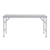 Vogue 1800mm Stainless Steel Folding Table