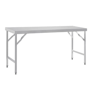 Vogue 1800mm Stainless Steel Folding Table