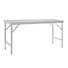 Vogue 1800mm Stainless Steel Folding Table