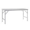 Vogue 1800mm Stainless Steel Folding Table